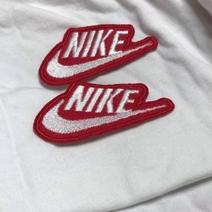 Nike embroidered iron on patch | Nike logo patch